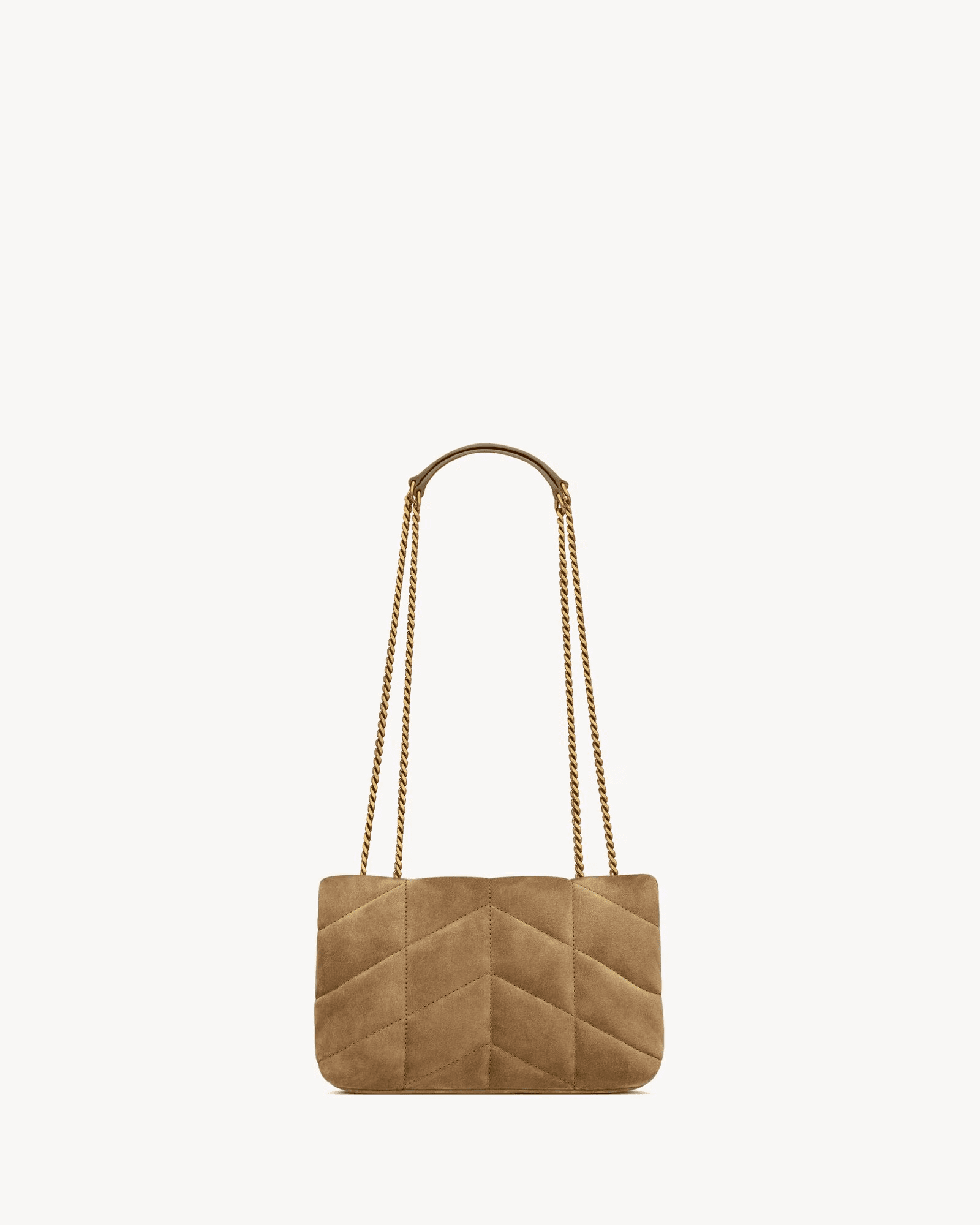 Sa1nt Lau*nt Toy PUFFER in suede