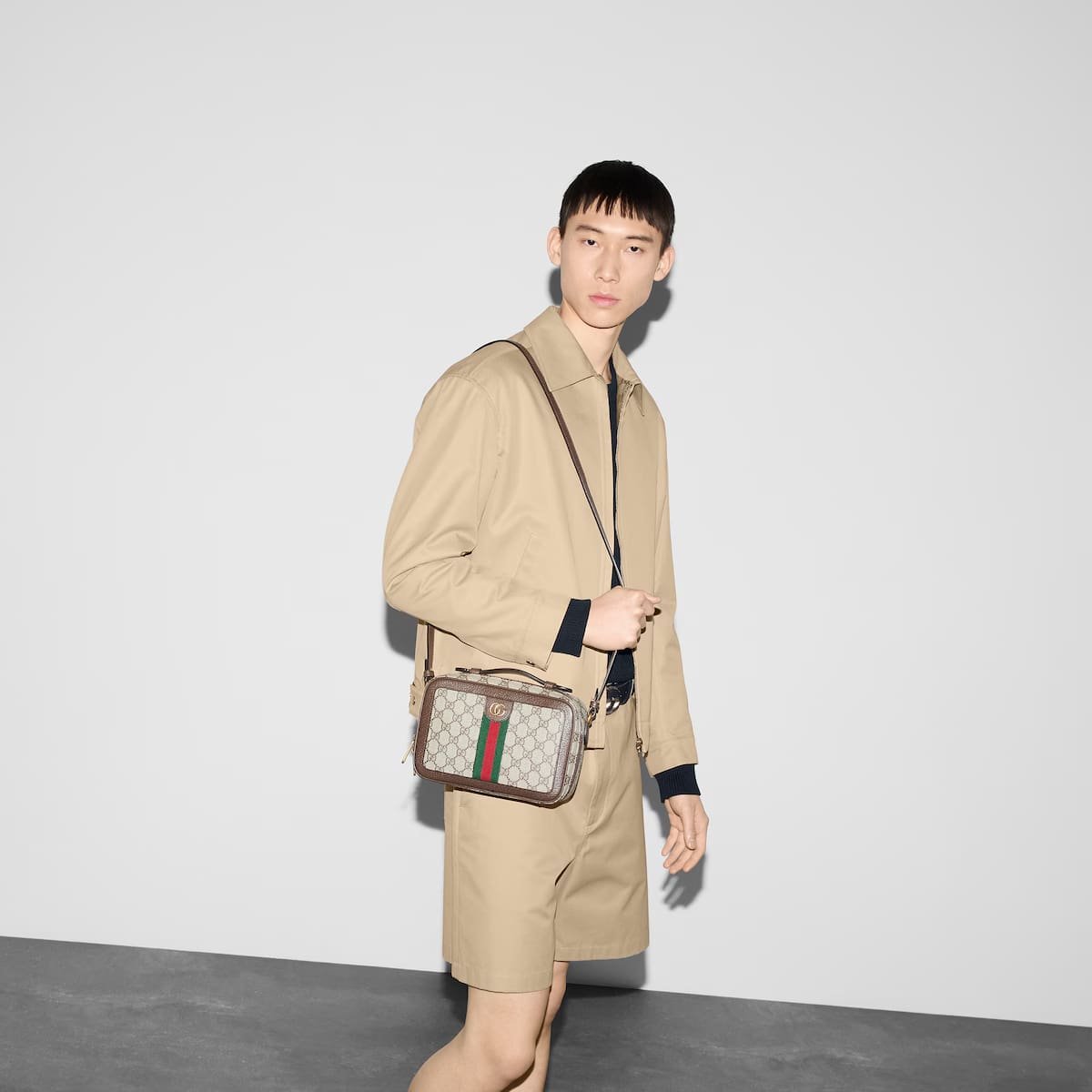 Gvc*1 Ophidia small crossbody bag with Web