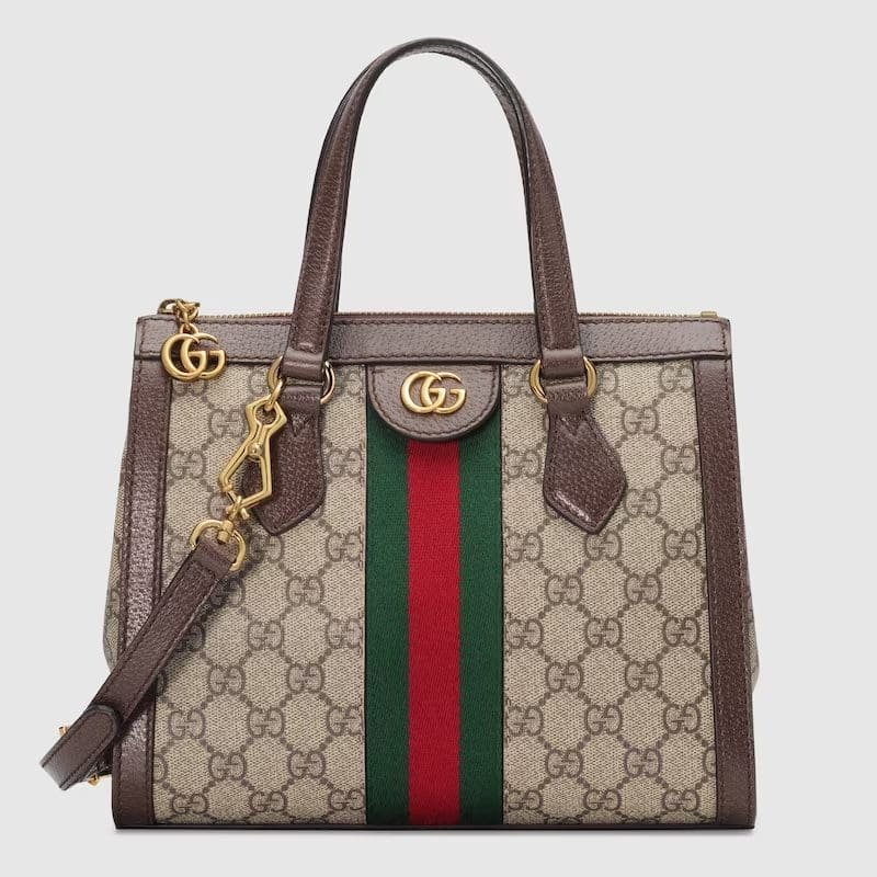 Gvc*1 OPHIDIA SMALL GG TOTE BAG