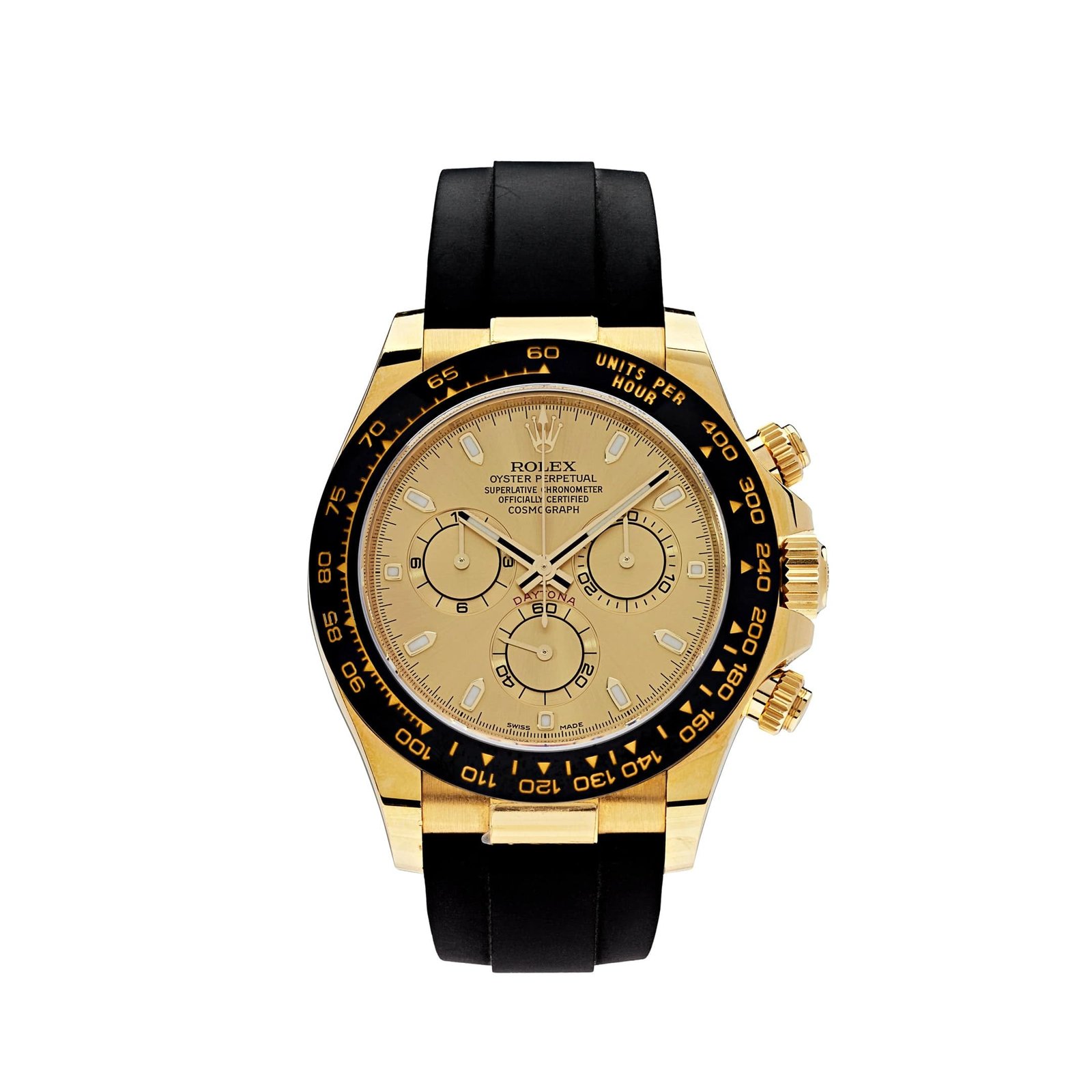R01ex Daytona 116518LN Yellow Gold Champagne Dial (2022)