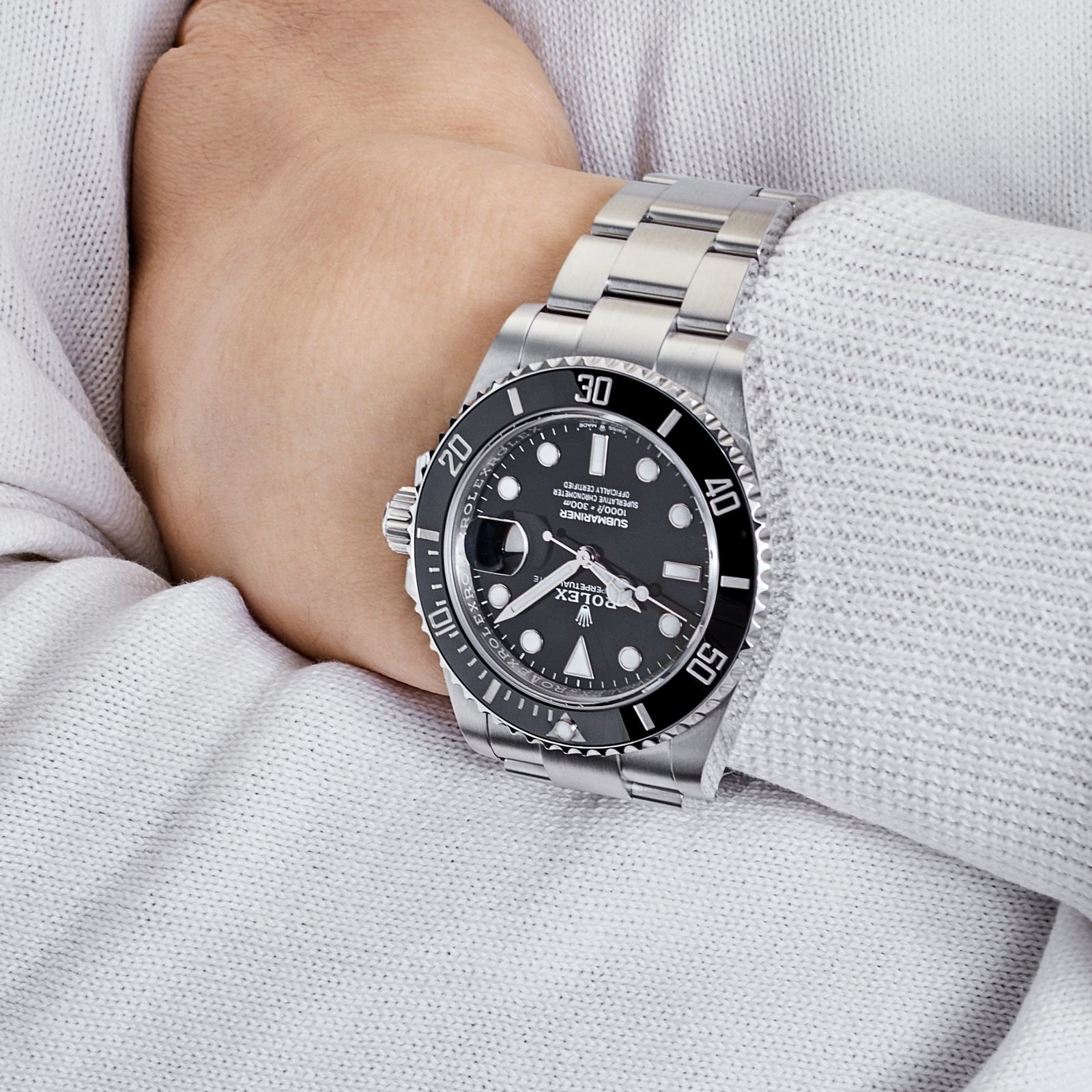 R01ex Submariner Date 126610LN Stainless Steel Black Dial (2020)