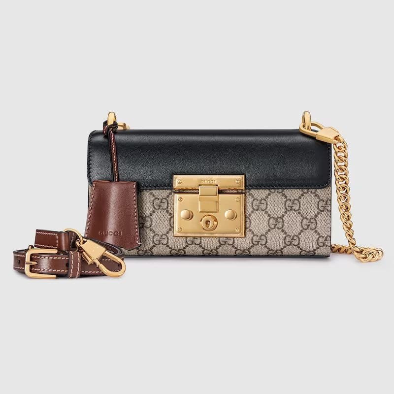 Gvc*1 PADLOCK MINI SHOULDER BAG
