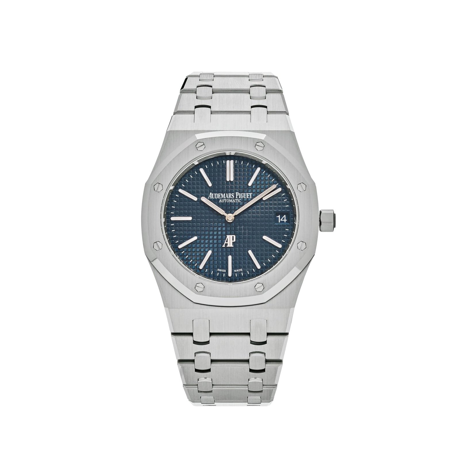 Audemars P1g*et Royal Oak 16202ST.OO.1240ST.01 ‘Jumbo’ Extra-Thin 50th Anniversary Stainless Steel Blue Dial (2022)