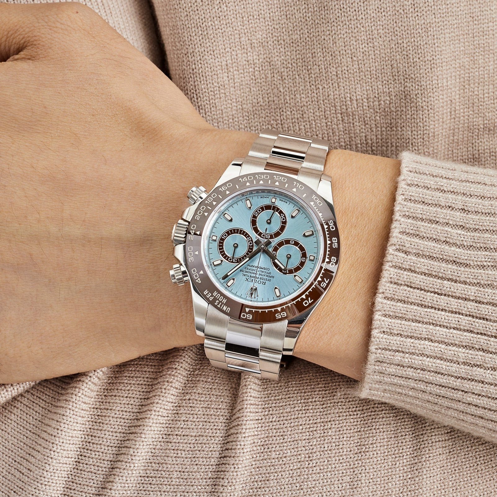 R01ex Daytona 116506 Platinum Ice Blue Dial (2017)