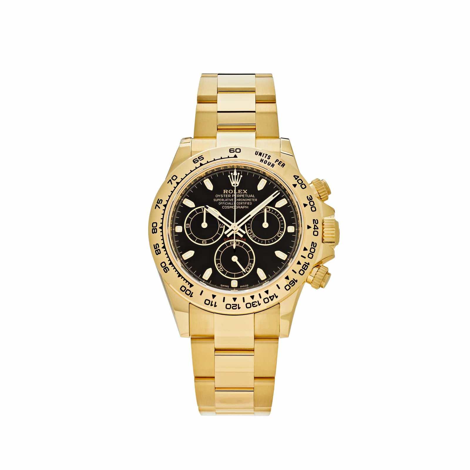 R01ex Daytona 116508 Yellow Gold Black Dial (2023)