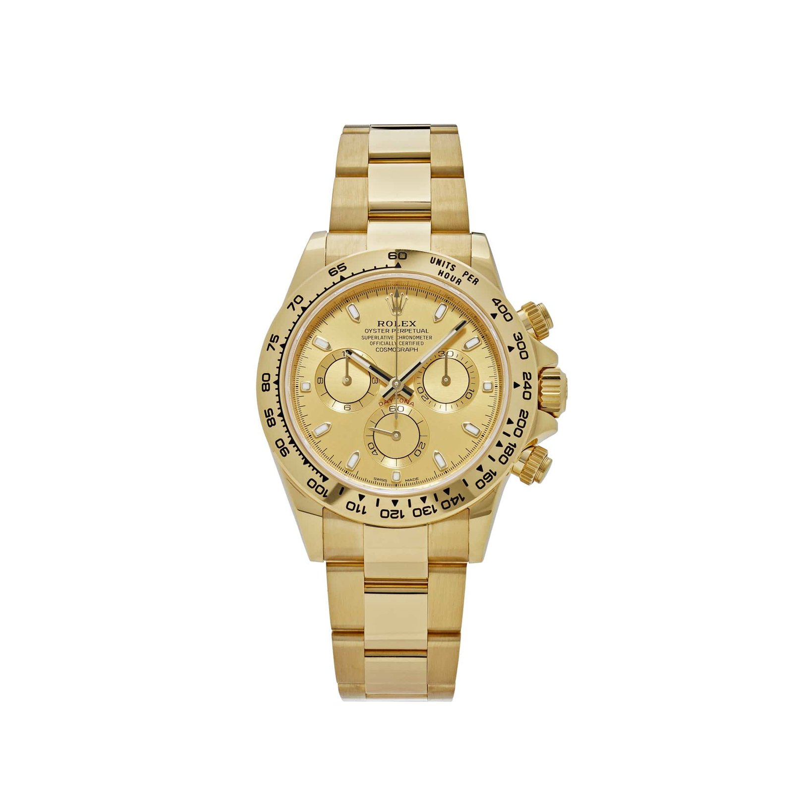 R01ex Daytona 116508 Yellow Gold Champagne Dial (2022)