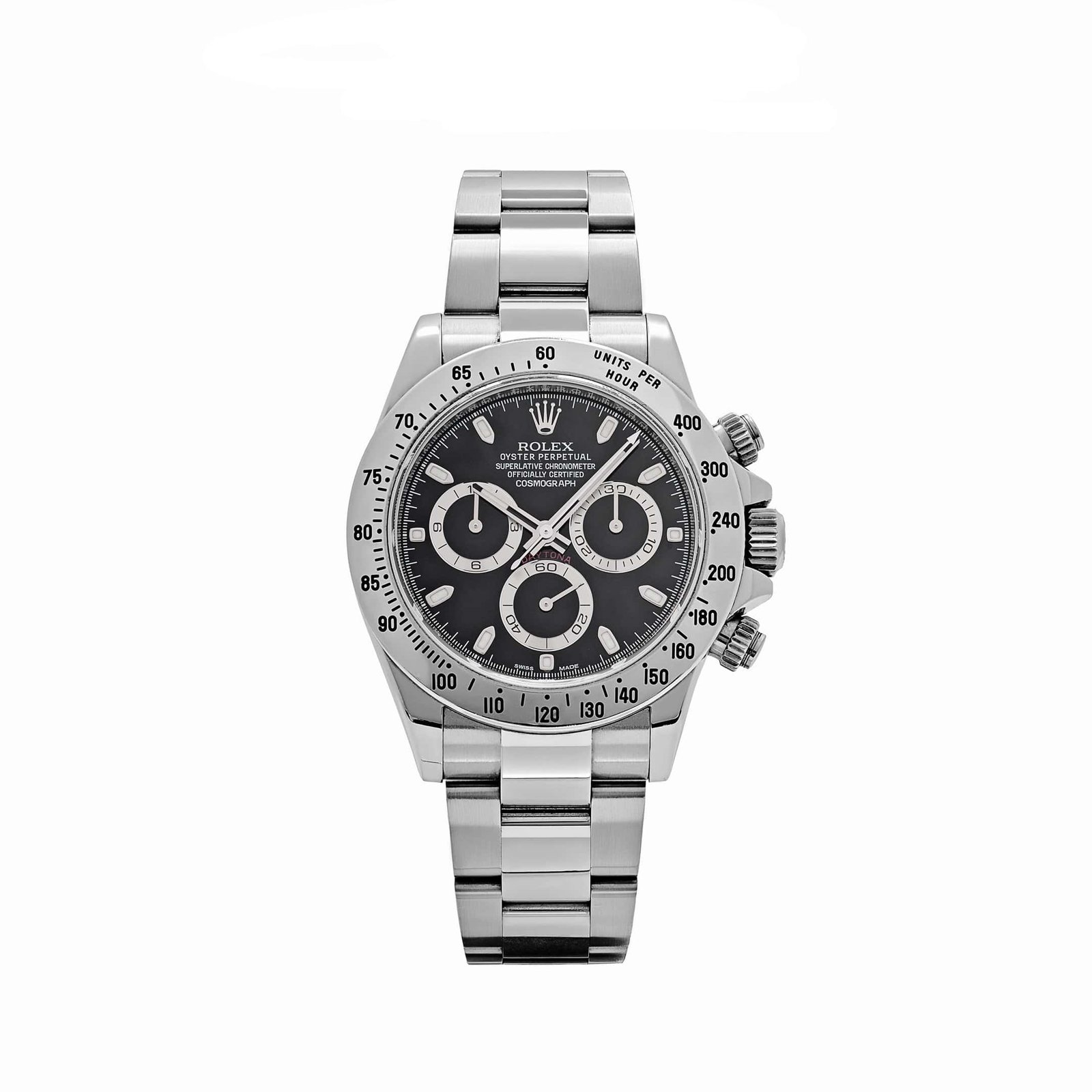 R01ex Daytona 116520 Stainless Steel Black Dial (2002)