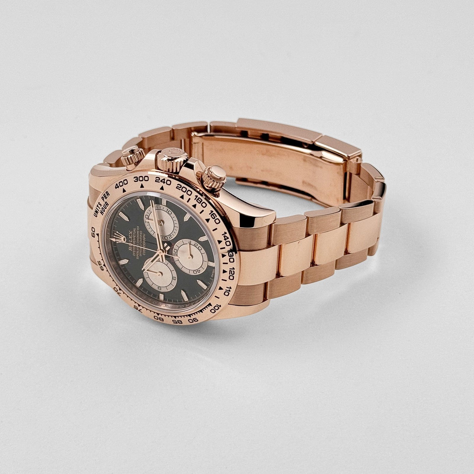 R01ex Daytona 126505 Rose Gold Bright Black Dial (2024)
