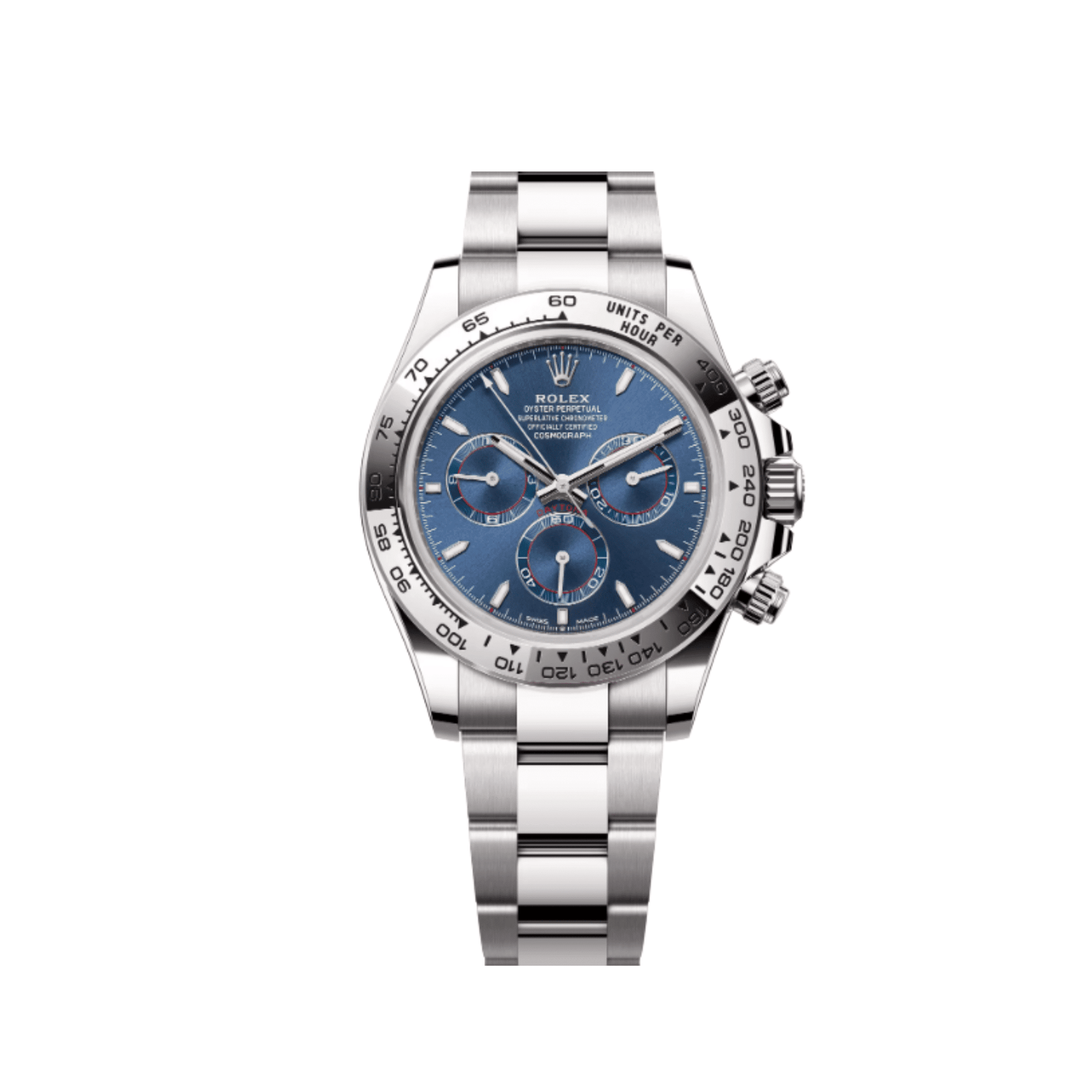 R01ex Daytona 126509 White Gold Bright Blue Dial (2025)