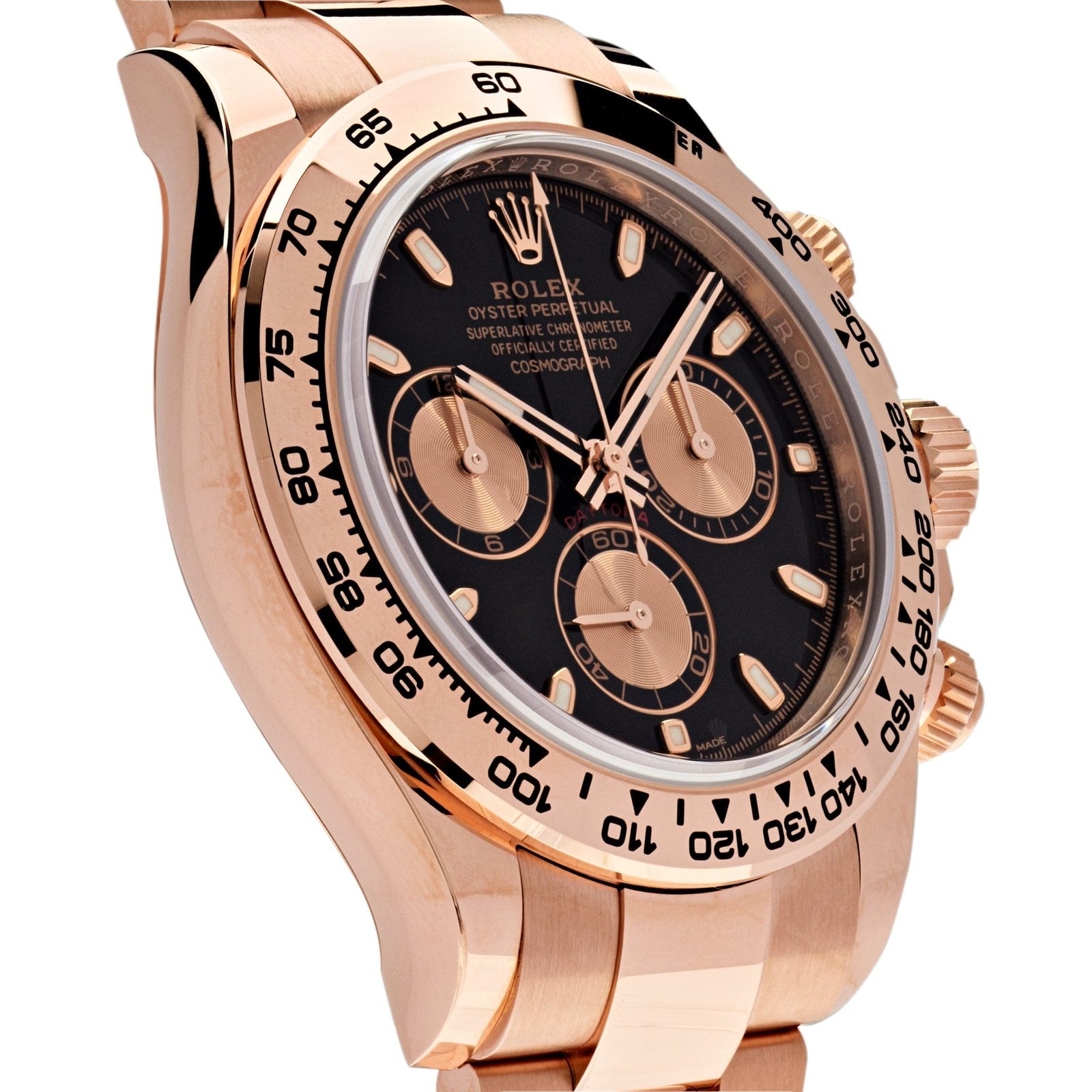 R01ex Daytona 116505 Rose Gold Black Dial (2024)