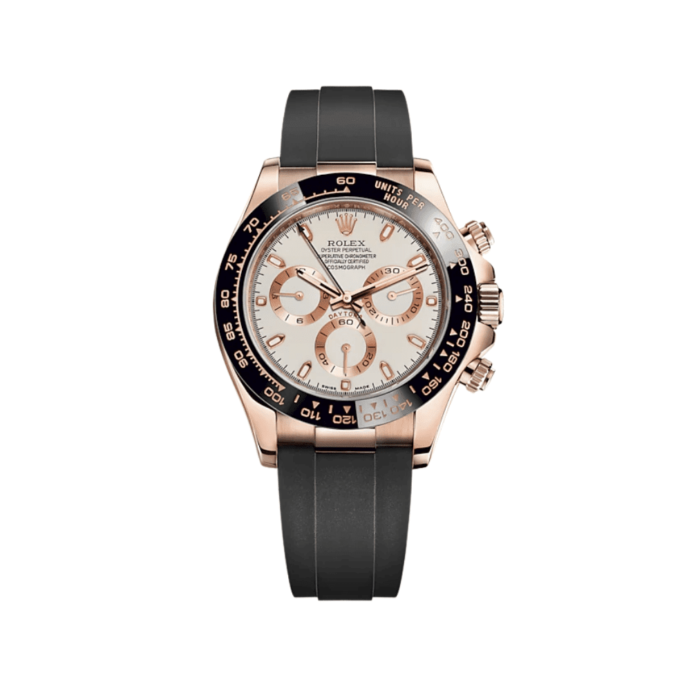 R01ex Daytona 116515LN Rose Gold Ivory Dial