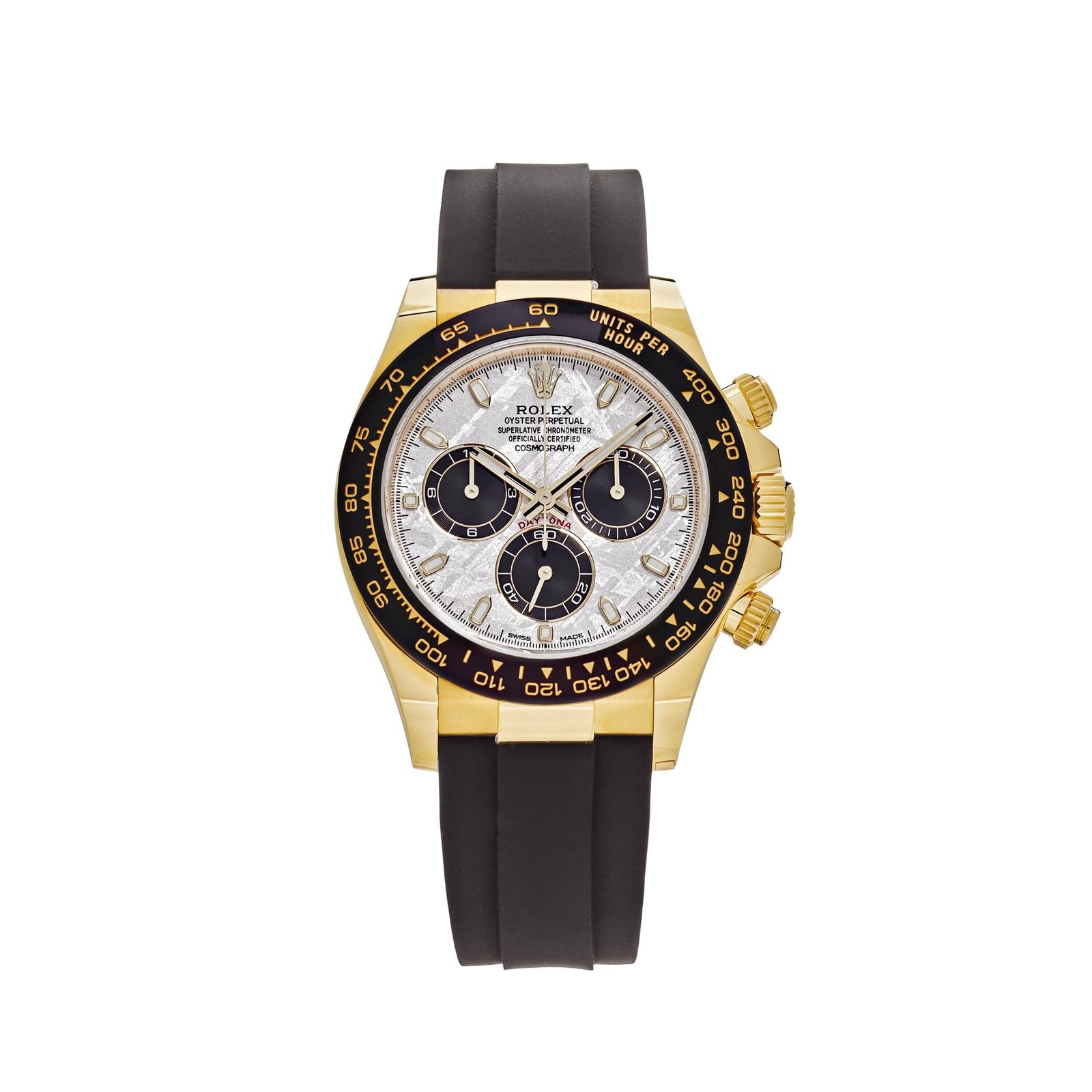 R01ex Daytona 116518LN Yellow Gold Meteorite Dial (2022)