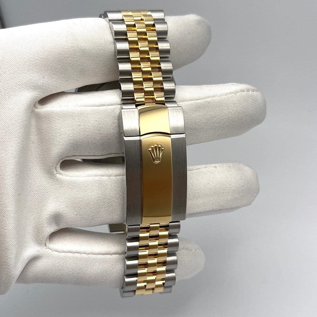 R01ex Sky-Dweller 326933 Stainless Steel Yellow Gold Champagne Dial