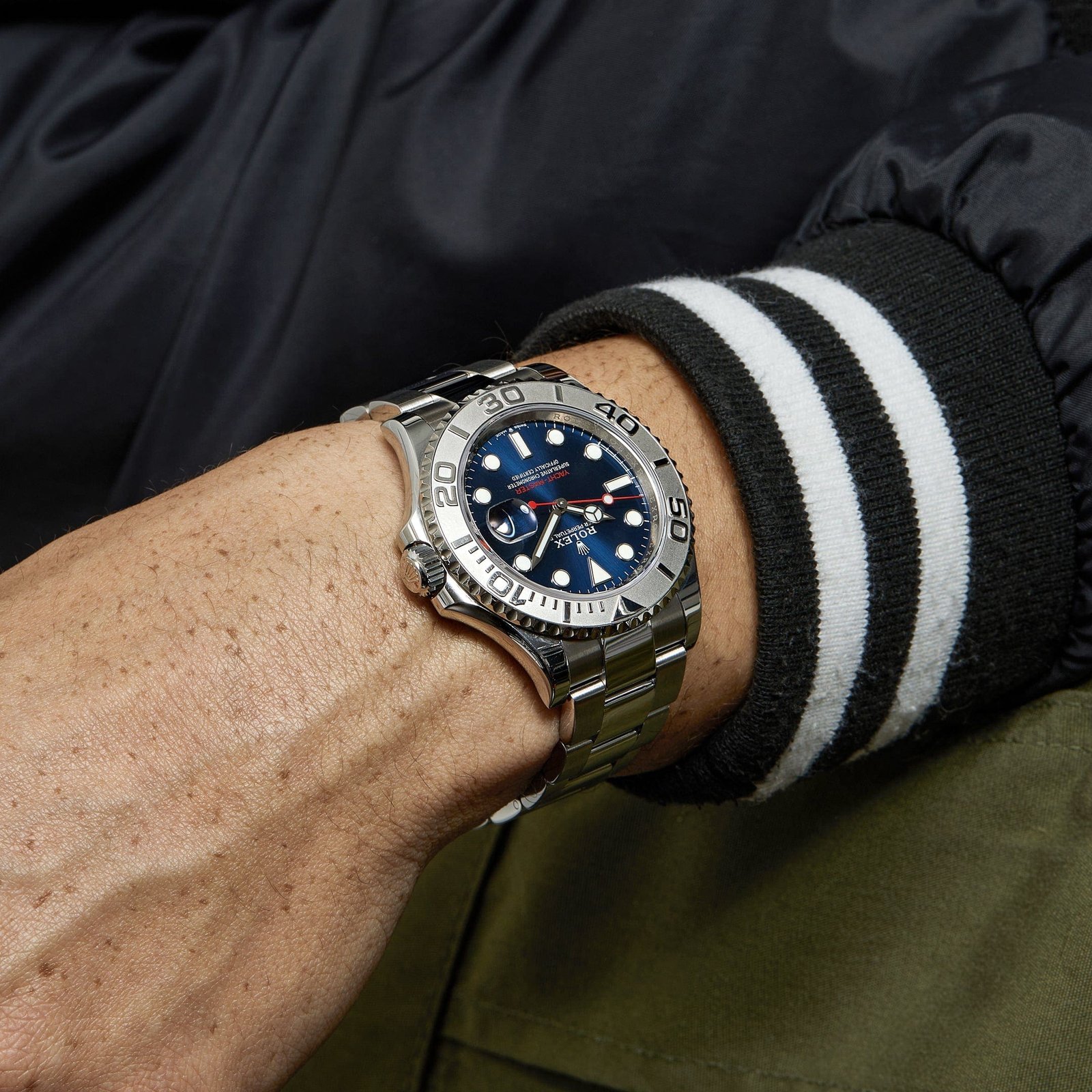 R01ex Yacht-Master 40 126622 Stainless Steel Blue Dial (2019)