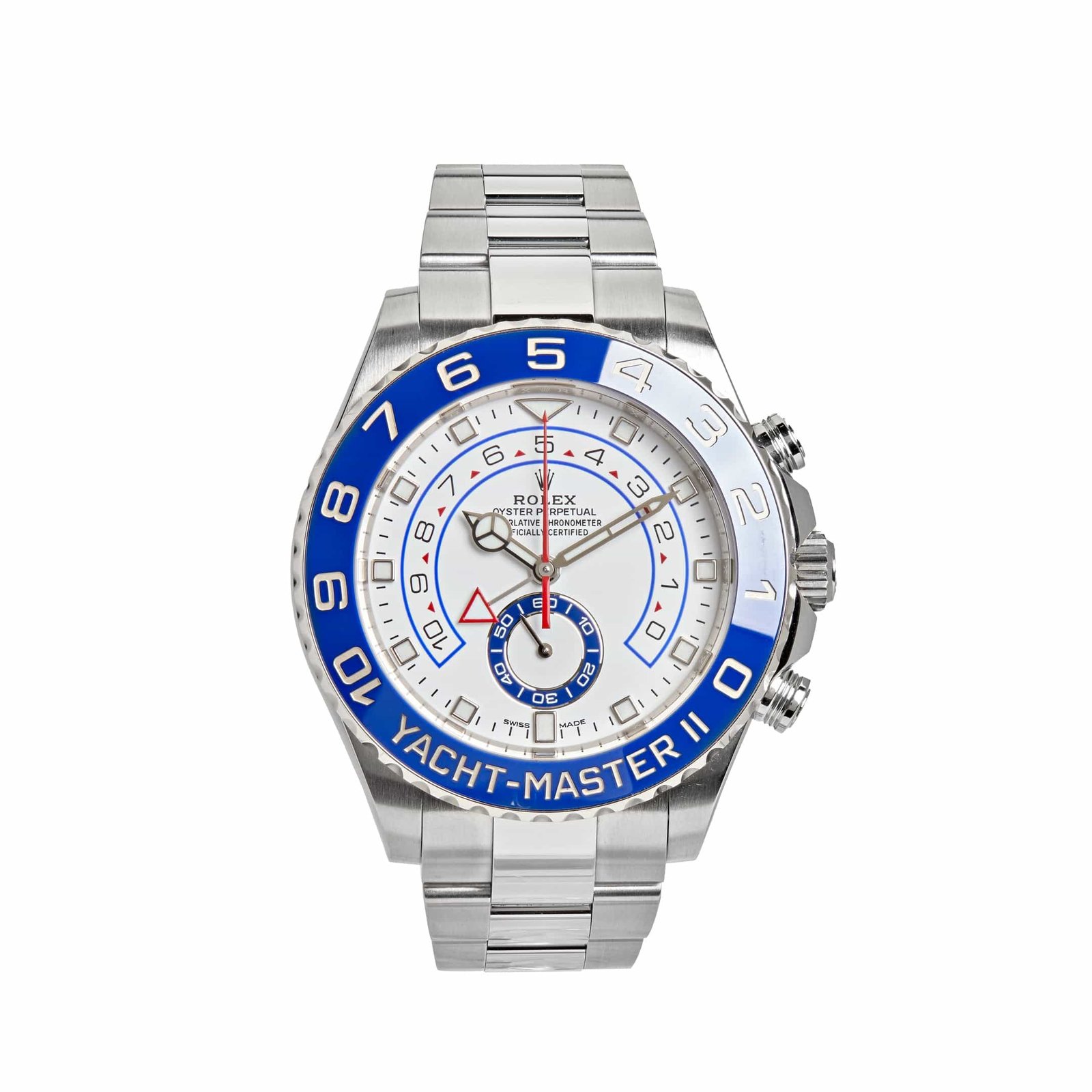 R01ex Yacht-Master II 116680 Stainless Steel White Dial (2021)