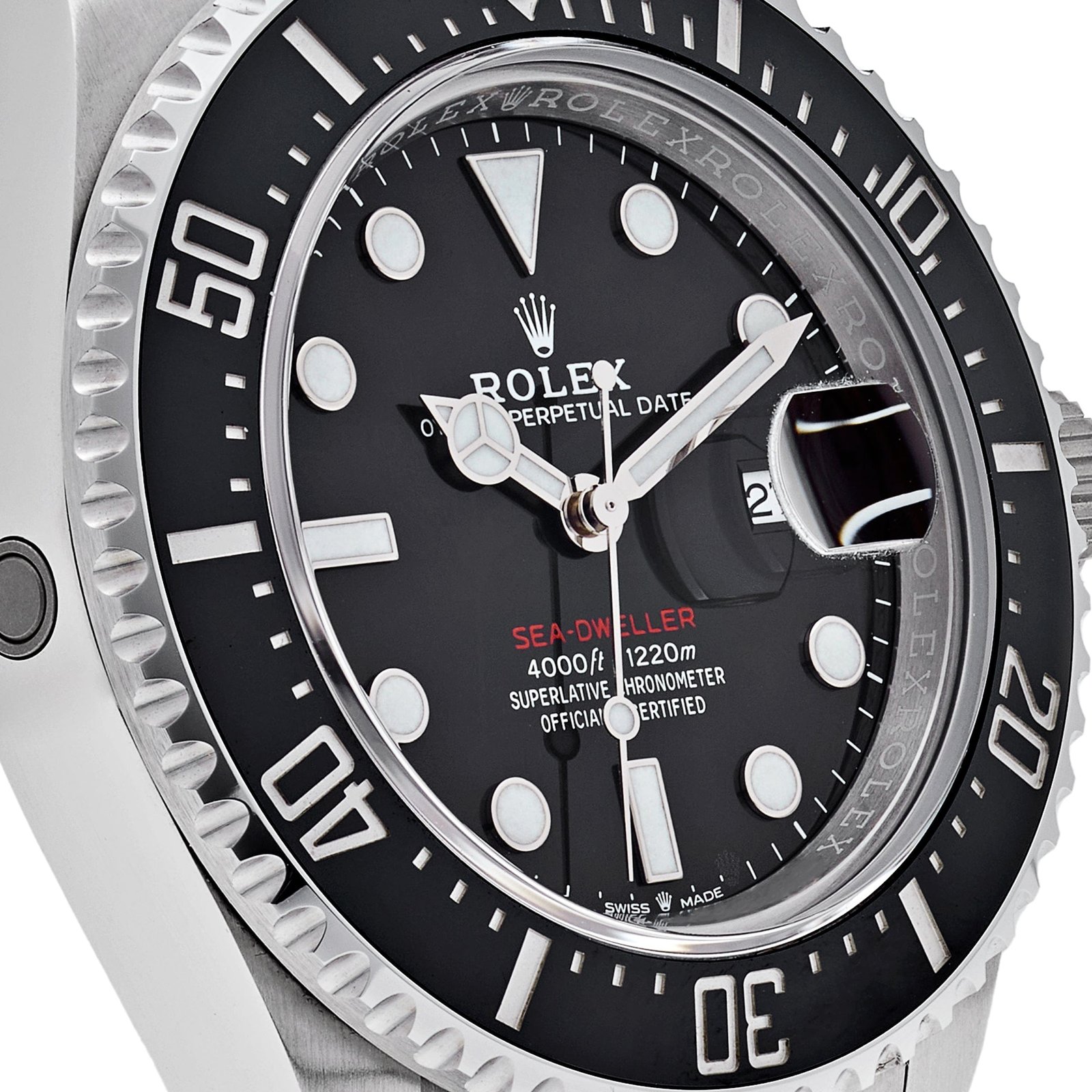 R01ex Sea-Dweller 126600 Stainless Steel Black Dial (2025)