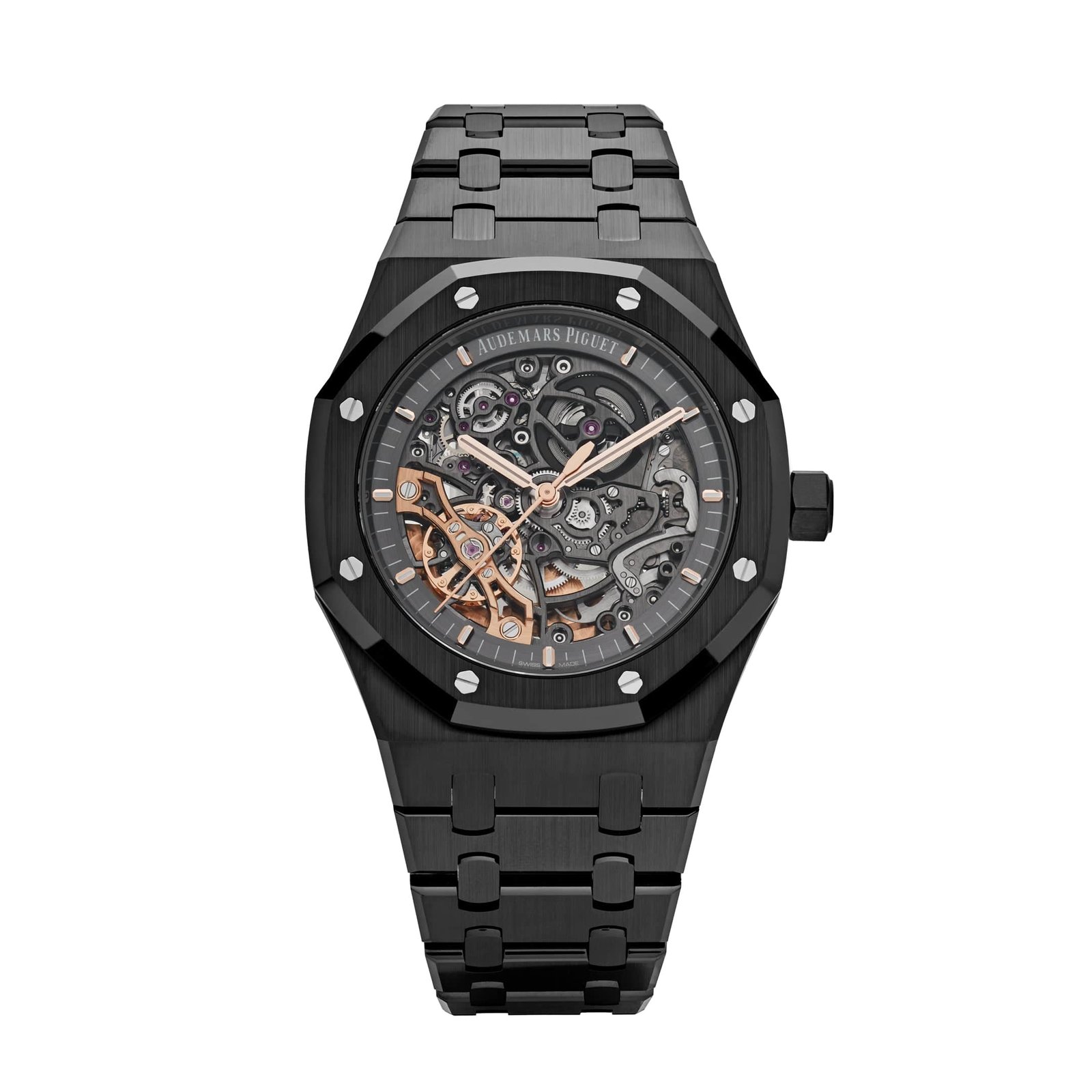 Audemars P1g*et Royal Oak 15416CE.OO.1225CE.01 Double Balance Wheel Openworked Black Ceramic (2020)