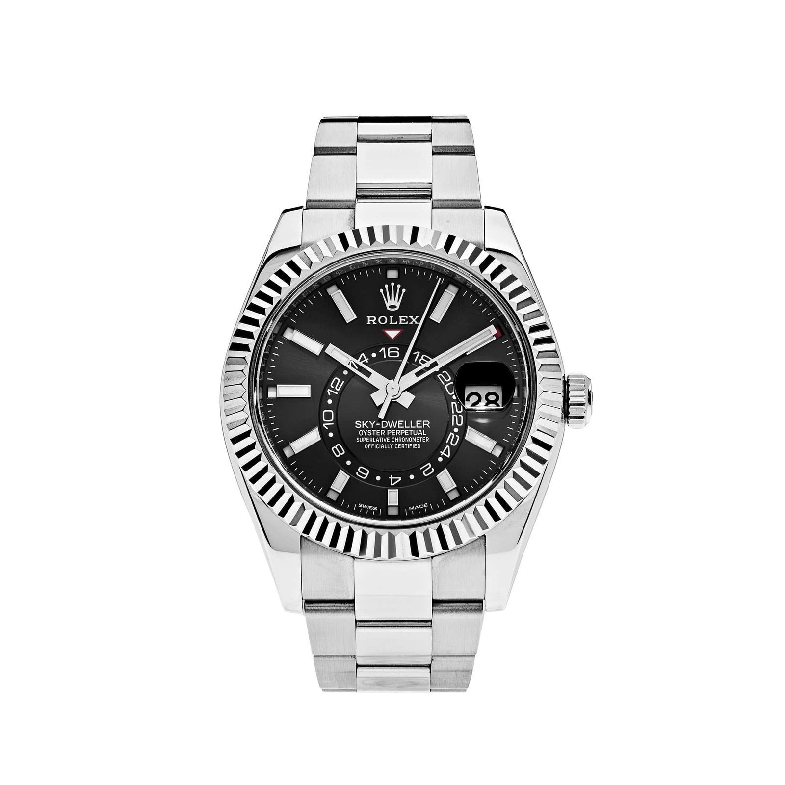 R01ex Sky-Dweller 326934 Stainless Steel Black Dial (2022)