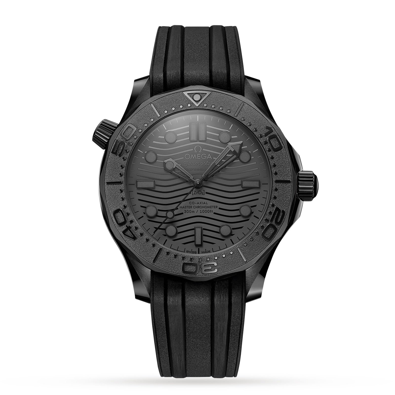 0me*ga Seamaster Diver 300M Black Black Edition