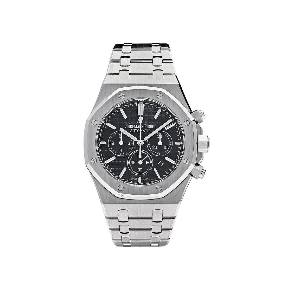 Audemars P1g*et Royal Oak 26320ST.OO.1220ST.01 Chronograph Stainless Steel Black Dial
