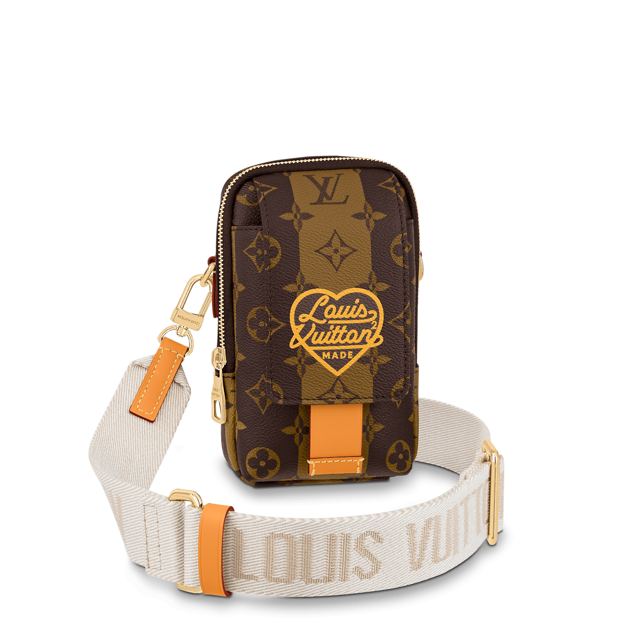 L0vis Vvtt0n M81005 FLAP DOUBLE PHONE BAG